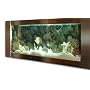 AquaBella Stainless Steel 49" Aquarium