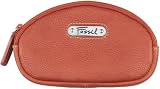 Fossil Wallet - Olivia Zip Coin (Color: Rust)