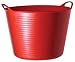 Tubtrugs SP42R 10.5-Gallon Storage Bucket, Red