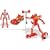 Power Rangers Operation Overdrive  - 12.5cm Operation Overdrive Battlized Figure - Red Turbo
