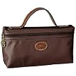 Longchamp Le Pliage Medium Pouchette, Chocolate