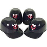 MINNESOTA TWINS MINI BATTING HELMET ICE CREAM SNACK BOWLS 4PK