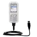 Classic Straight USB Cable for the Motorola ROKR with Power Hot Sync and Charge capabilities - Gomadic Brand w/ TipExchange Technology