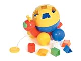 Colorful and Educational Pull Along Snail Shape Sorting Fun Toy