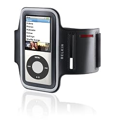 Belkin Dual-Fit Armband for iPod nano 4G (Black)