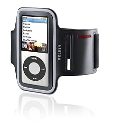 Belkin Dual-Fit Armband for iPod nano 4G (Black)