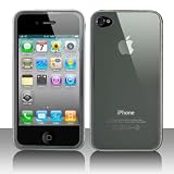Premium – Apple iPhone 4 Transparent Smoke Cover – Faceplate – Case – Snap On – Perfect Fit Guaranteed