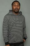 LRG The Grass Roots Layering Hoody in Black hood ,Sweatshirts for Men
