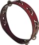 Schalloch Wood Tambourine - Single Row Brown