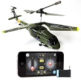 iPhone iPad Controlled Syma S102G -3 Channel RC Gyro Helicopter iCopter