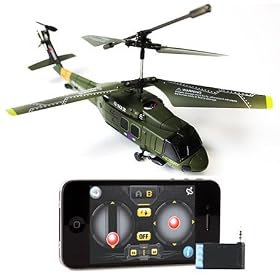 iPhone iPad Controlled Syma S102G -3 Channel RC Gyro Helicopter iCopter: Toys &amp; Games