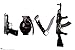 Steez (Love, Weapons) Art Poster Print - 24x36 Poster Print by Steez , 36x24 Fine Art Poster Print by Steez , 36x24