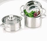 Fagor Stainless-Steel 2-Quart Double Boiler with Steamer Insert