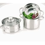 2 Qt. Double Boiler With Steamer Insert