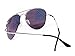 Goson American Flag Mirror Aviator Novelty Decorative Sunglasses (Silver/Black Combo in Black Gift Box)