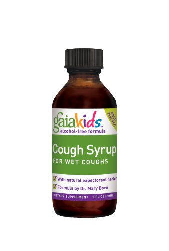 Gaia Herbs Children'S Cough Syrup For Wet Coughs  Alcohol Free  2-Ounce Bottle
