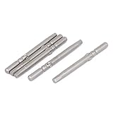 uxcell 磁気 六角スクリュードライバー ビット 4mm 先端ラウンドシャンク　 5本入り 5mmx60mm