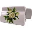 Indispensable - The Wonderful Toothpaste Dispenser, Porcelain Magnolia Design