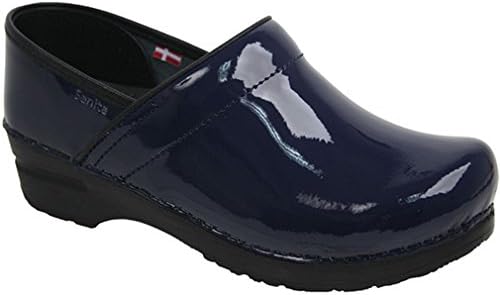 Sanita Women's Professional Flexible Closed Back Clogs,Blue,40 M EU / 9-9.5 B(M) US