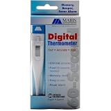 Best Price Mabis Digital 60 Second Thermometer with Fever Alarm and Memory - Ea