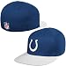 Reebok Indianapolis Colts Playoff Sideline Fitted 2 Tone Hat Size: 7 3/4