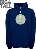 Denver Nuggets Big & Tall Primary Logo Fleece Hooded Sweatshirt