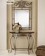 Hillsdale Montello Wood Top Console Table 41547