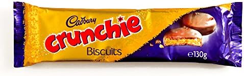 Cadbury Crunchie Biscuits 4.5 oz each (3 Items Per Order)