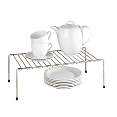 Wenko 2342100 Geschirrablage - Chrom, 42.5 x 14.5 x 22.5 cm