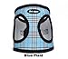 Bark Appeal Mesh EZ Wrap Harness Blue Plaid XX-Large