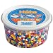 Hama Beads - Solid Mix 3000 Tub (Midi Beads)