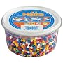 Hama Beads 3,000 Beads in a Tub - Solid Mix