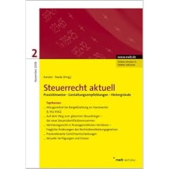 Steuerrecht aktuell 2/2008
