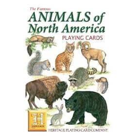 Animals of North America Playing Cards