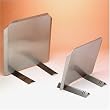 Stainless Radiant Fireback 20" x 20" for Fireplace