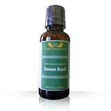 Amazing Ayurveda 100% Pure Sweet Basil Essential Oil, 1 Fl.oz