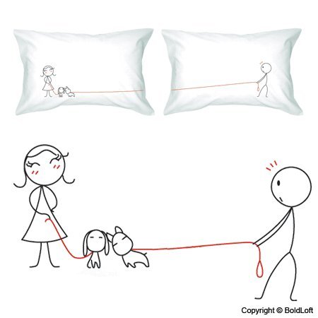 Boldloft We Belong Together Couple Pillowcases Cute Couple