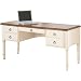 Antique white/caramel tops Writing desk - 19"