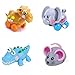4pcs/Lot Wind Up Toy Wind-Up Animal for Baby, Toddler and Kid (Camel + Elephant + Crocodile + Mouse)