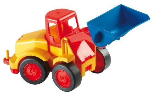 Award Winner! Wader Quality Toys: Bulldozer Excavator Truck for Beach, Sand or Water Play!