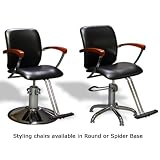 Delano Styling Chair - Available with Round or Star Base from SalonSmart (SHIPS FREE!)