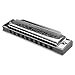 Suzuki 1072-F# Folkmaster Standard 10-Hole Diatonic Harmonica, Key of F#