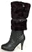 BLACK Knee-High Womens