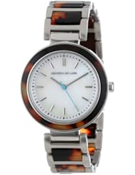 Kenneth Jay Lane Womens 2014 Steel/Tortoise Watch