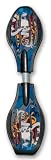 Waveboard - Blue/Brown Skull