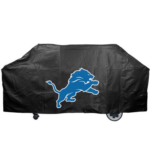 Detroit Lions Black Grill Cover