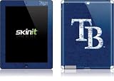 Skinit Tampa Bay Rays - Solid Distressed Vinyl Skin for Apple iPad 2