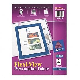 New - Flexi-View Two-Pocket Case Pack 3 - 16774928