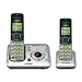 VTech CS6429-2 DECT 6.0 Cordless Phone, Silver/Black, 2 Handsets