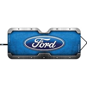 Windshield Sunshade - Accordion Style - Ford Oval Logo